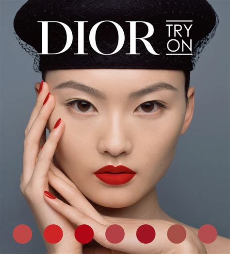 Dior lipstick try on